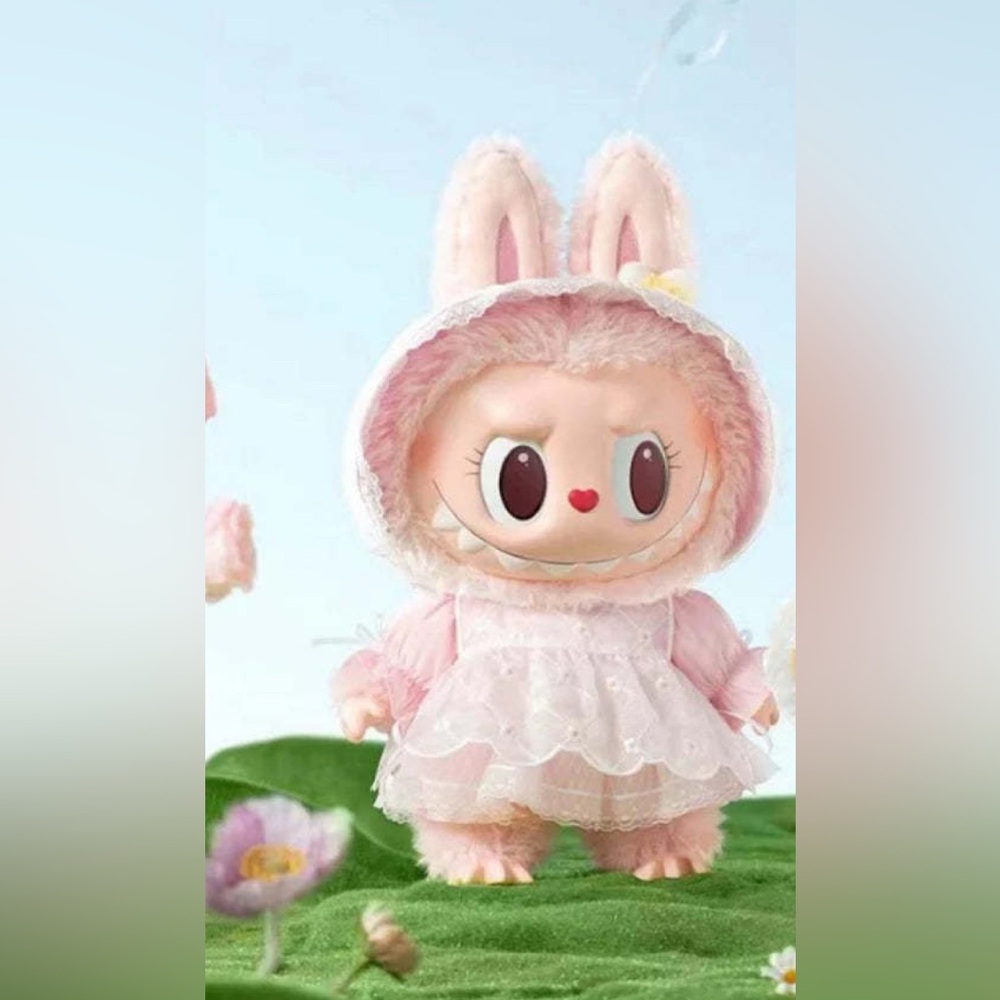 Authentic popmart the monsterMokoko Fall Into Spring Big Doll popland exclusive